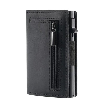 Secure Slim Leather Wallets - Befez