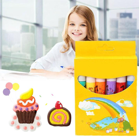 Colorful 3D Popcorn Shaped Watercolor Pencils - Befez