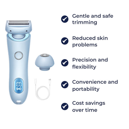 Smooth Safe Shaver for Women Sensitive Skin