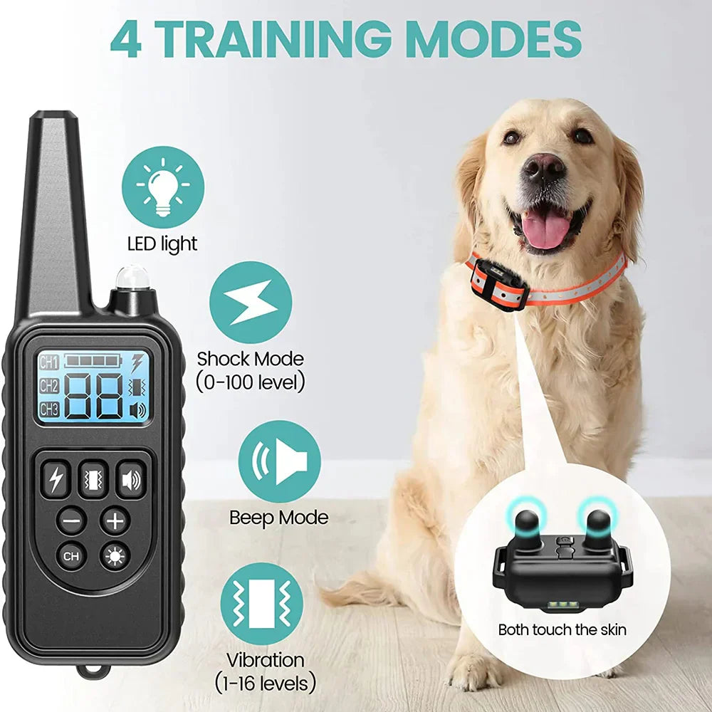 Befez Rechargeable Waterproof Dog Training Collar