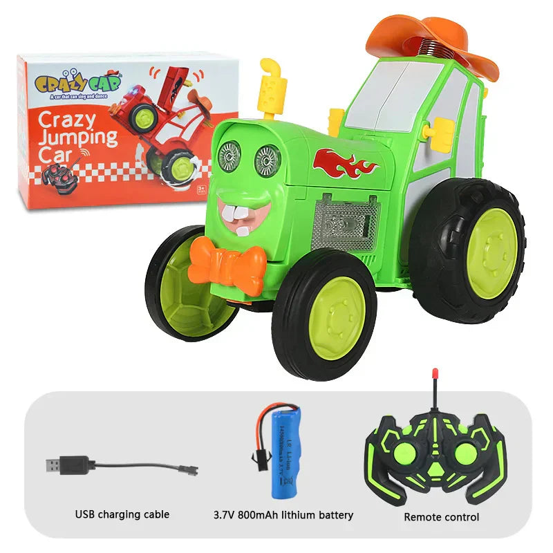 Turbo Powered Remote Control Jump Car