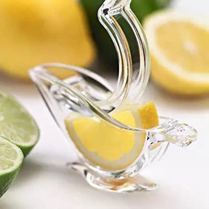 Clear Plastic Manual Lemon Squeezer