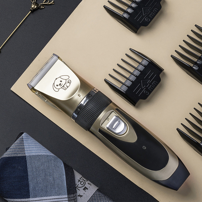 Quiet Pet Grooming Clipper Kit for Dogs