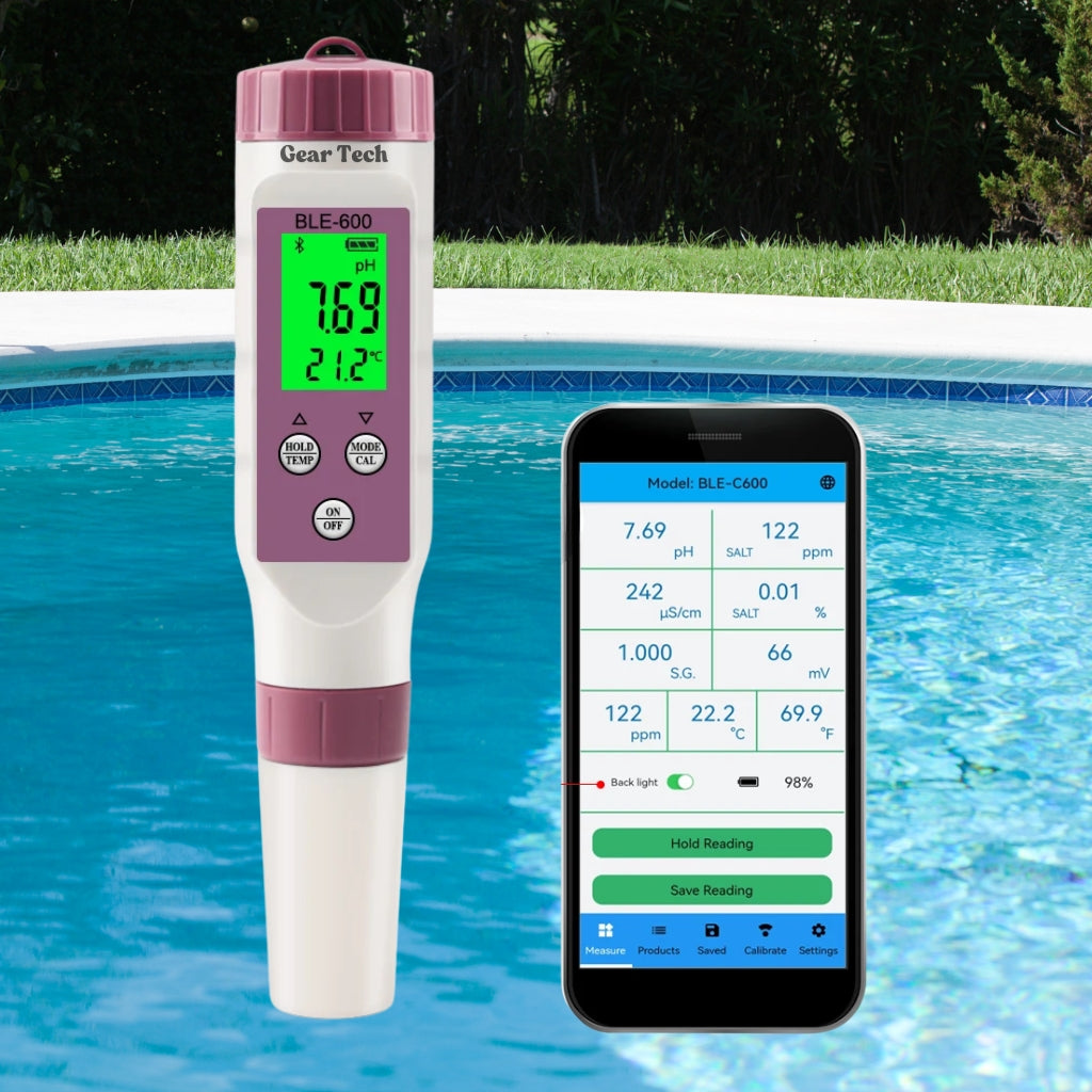 Accurate Pool Water Tester for pH and Chlorine Levels - Befez