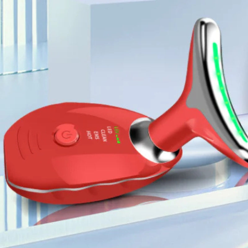 Rejuvenating Face Massager with LED Skin Tightening Therapy