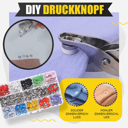 Easy Use Metal Snap Fastener Set