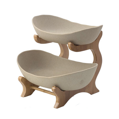Fresh 3 Tier Plastic Fruit Bowl - Befez