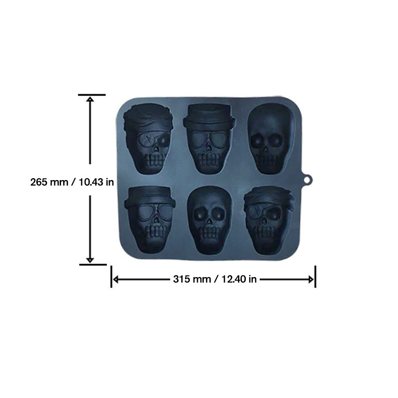 Easy Skull Cake Mould