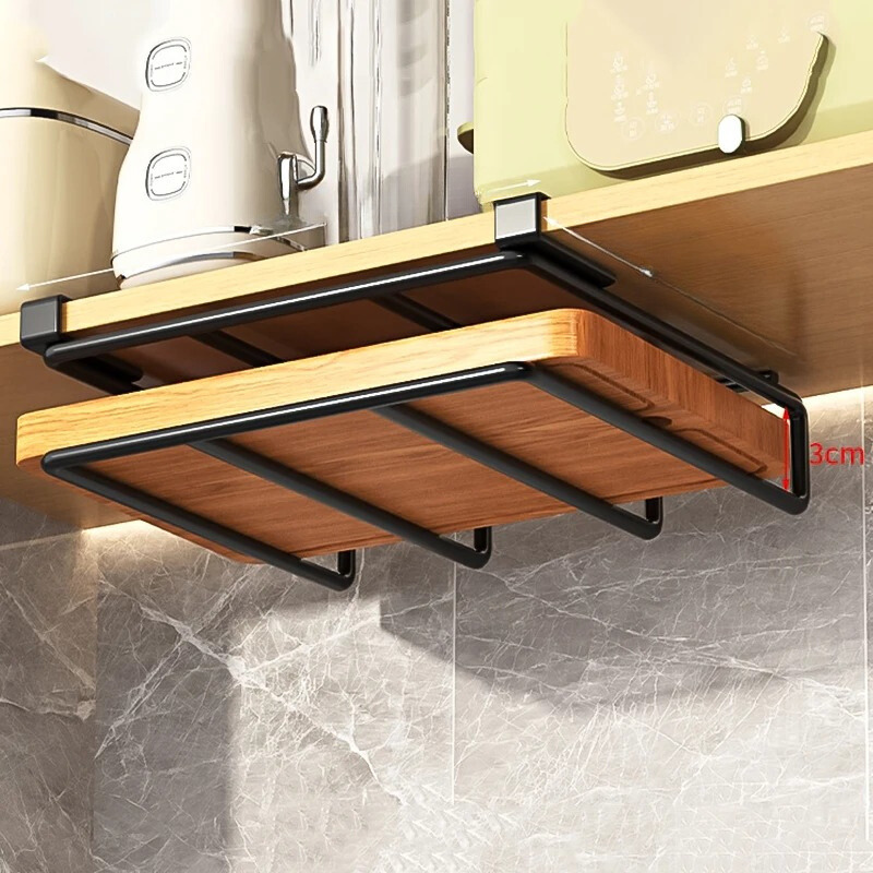 Space Saving Kitchen Hang Organizer - Easy No Drill Install - Befez
