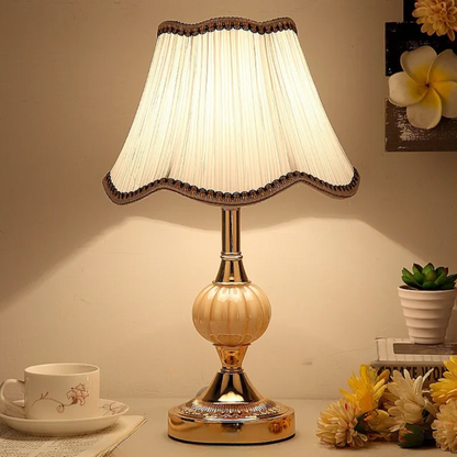 Rustic Nordic Wooden Desk Lamp