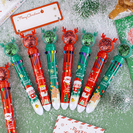 Colorful Holiday Glitter Pens - Befez