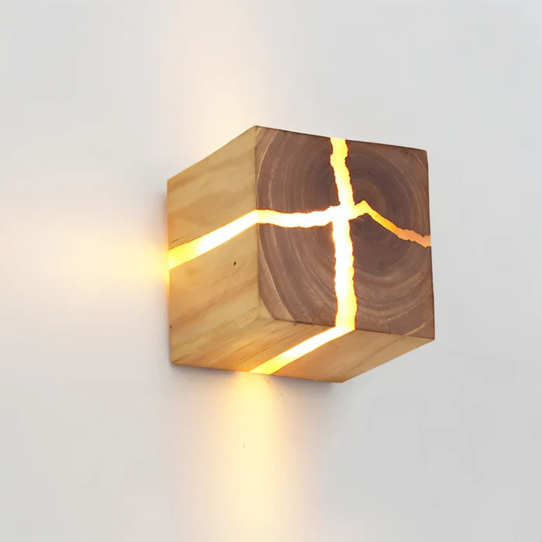 Modern Wood LED Wall Light - Befez