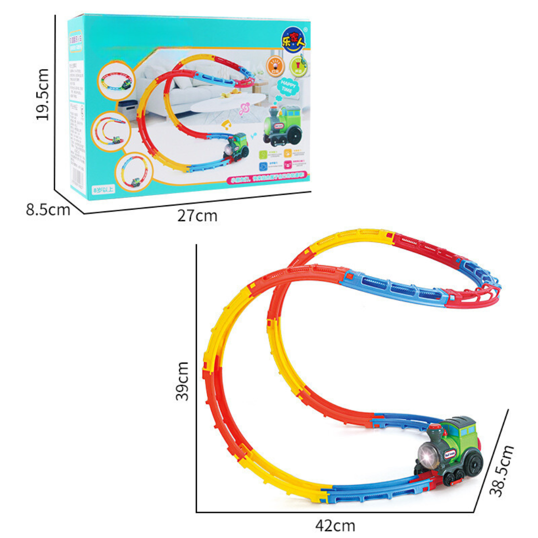 Fun Roller Coaster Train Set