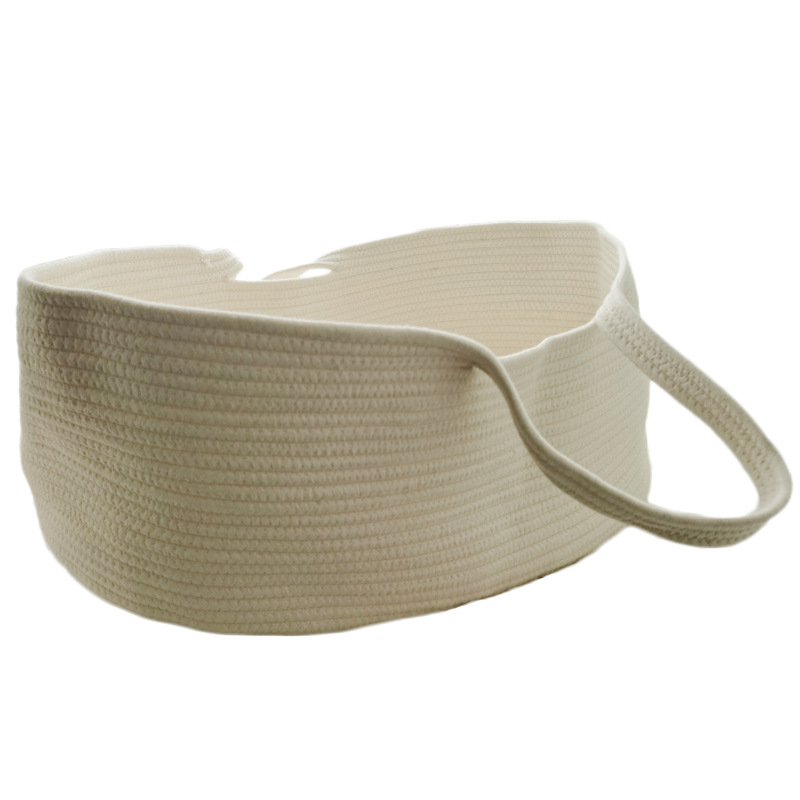 Cozy Newborn Baby Basket with Handles - Befez