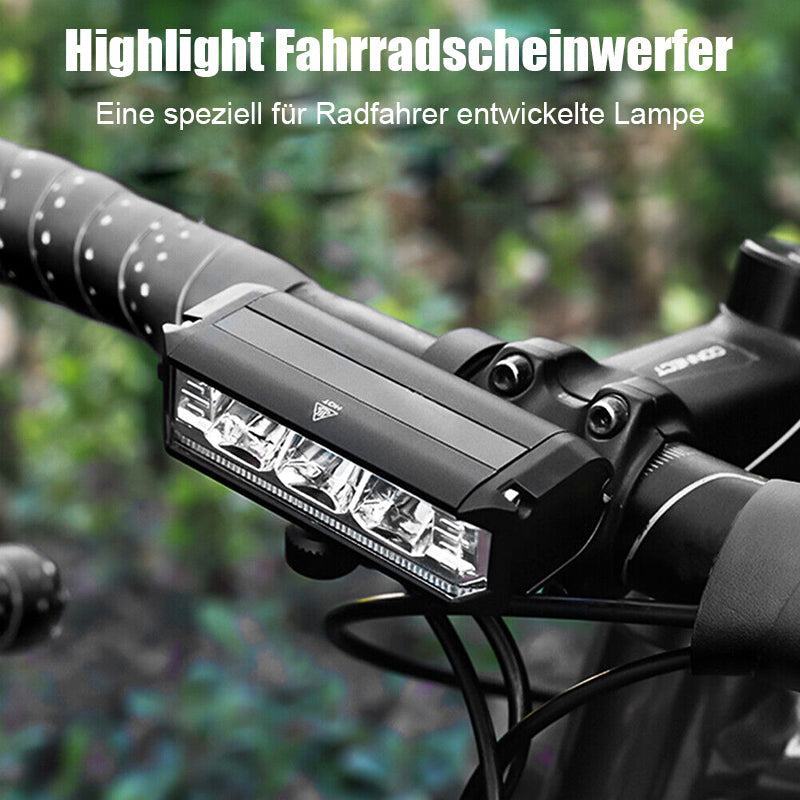 Bright Rechargeable LED Bike Headlight 900 Lumen