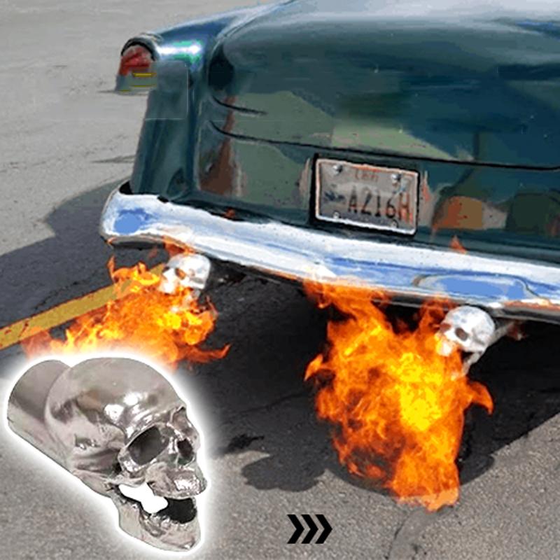 Black Skull Exhaust Tip - Befez