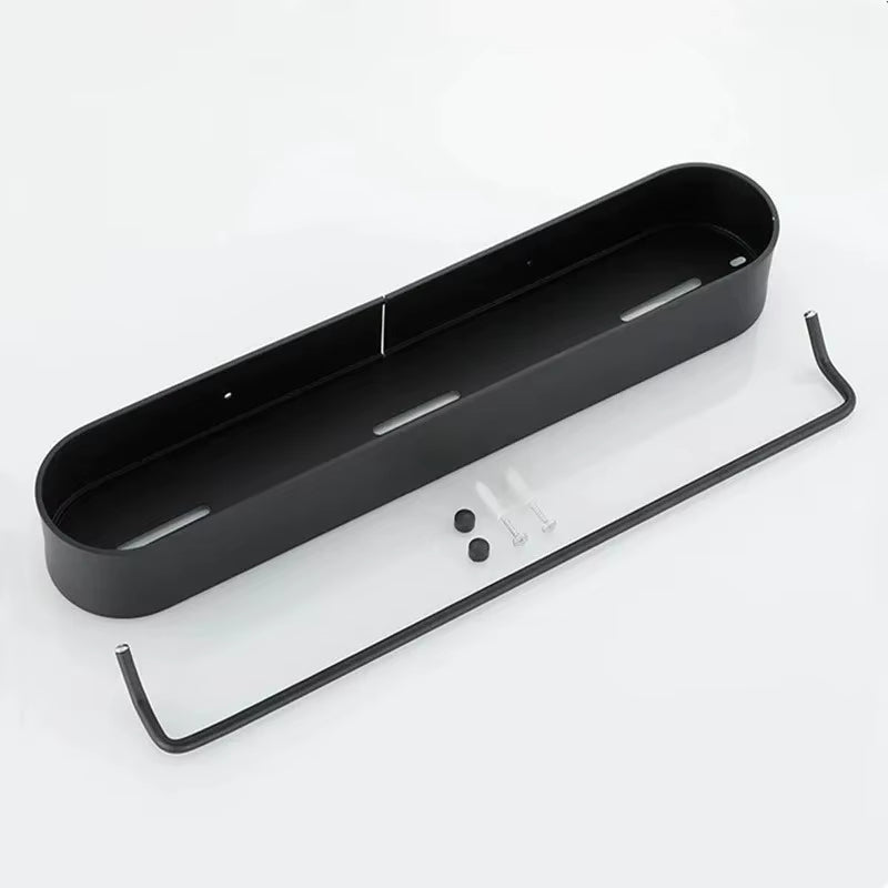 Stylish Bathroom Storage Shelf with Towel Rack