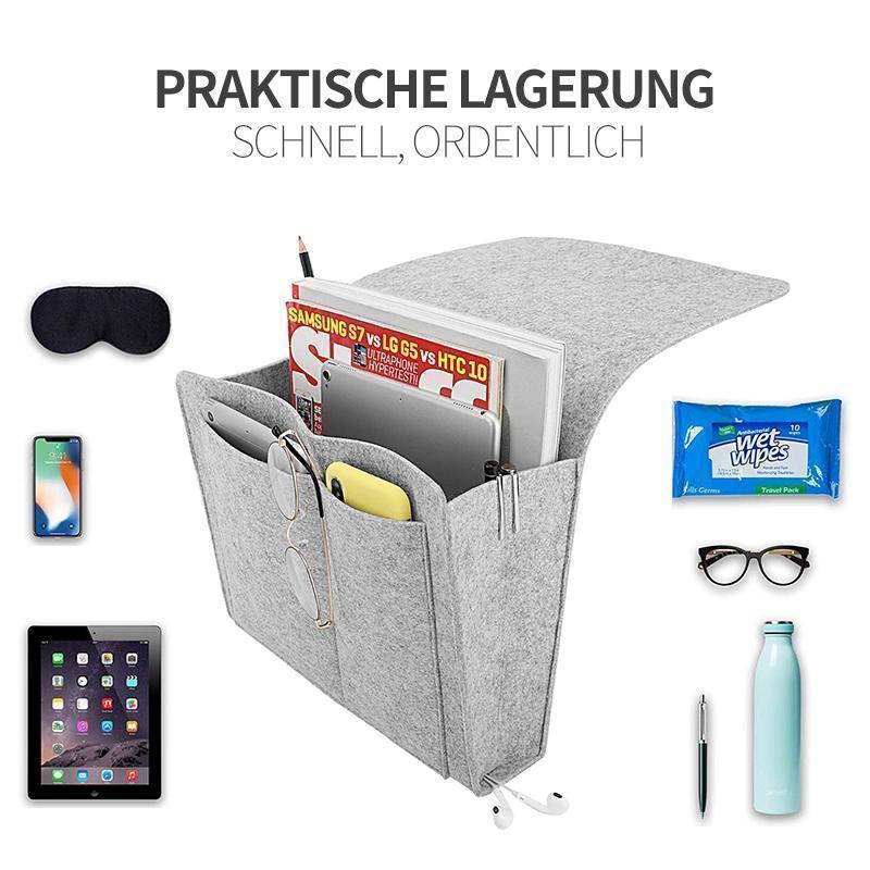 Stylish Hanging Storage Bag for Bed & Desk