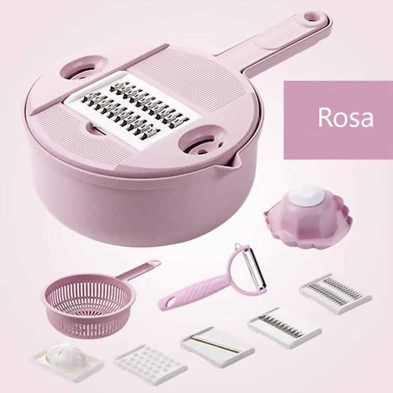 Easy Use 12pc Veggie Chopper Set - Befez