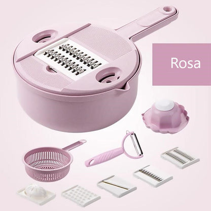 Easy Use 12pc Veggie Chopper Set - Befez