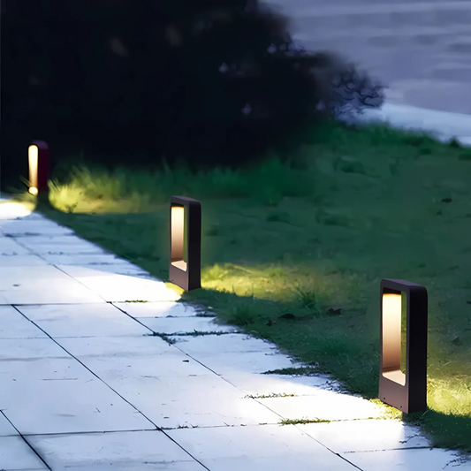 Weatherproof Black Garden Lamp - Befez