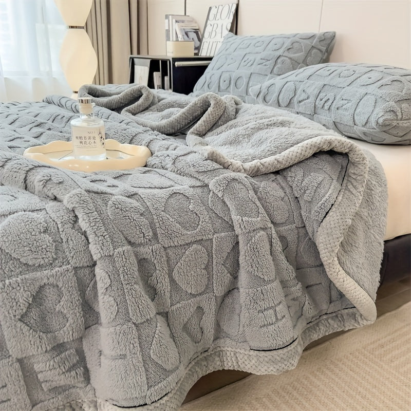 Soft Plush Fleece Blanket for Home