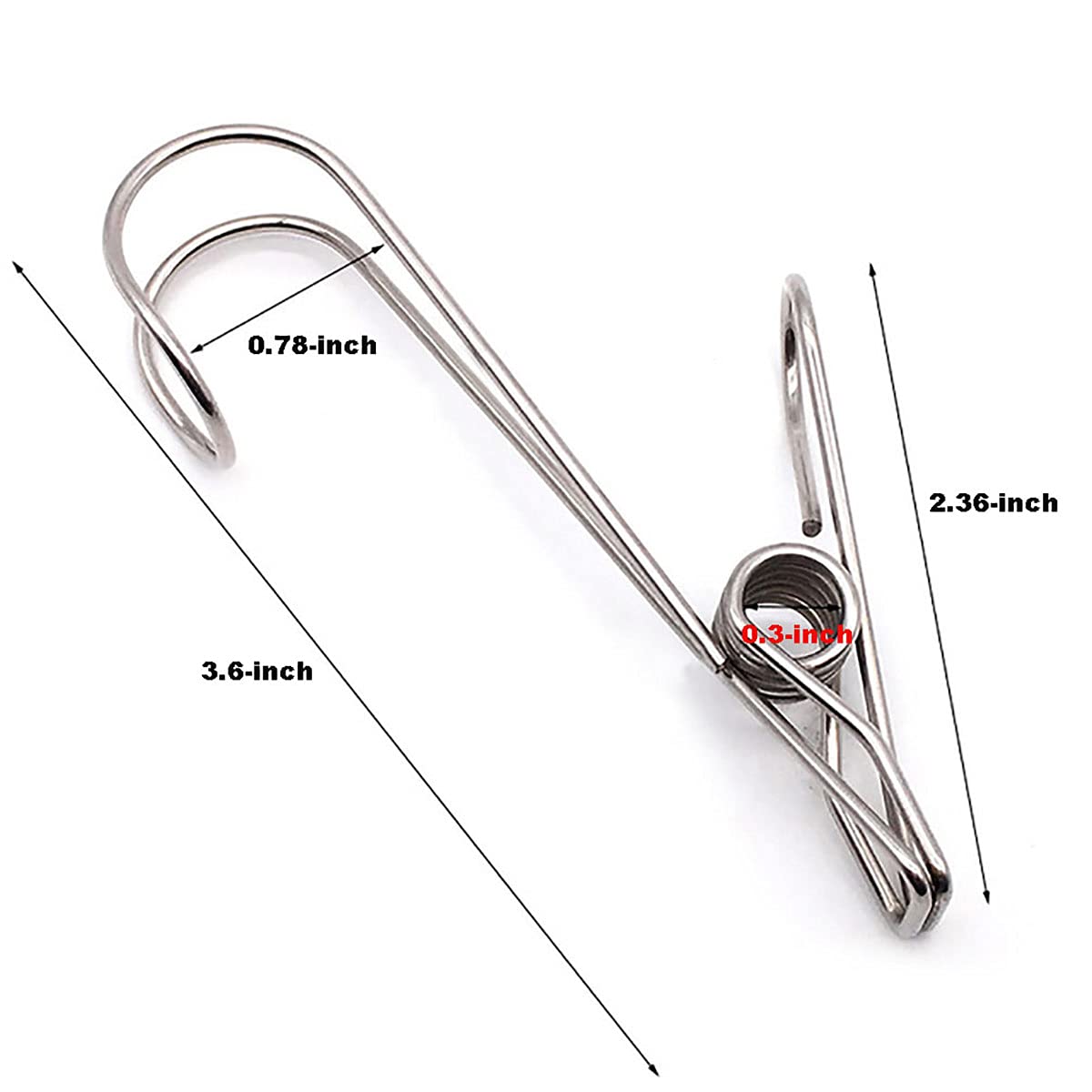 Durable Metal Wall Mount Clip with Hook