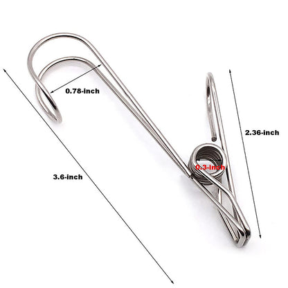 Durable Metal Wall Mount Clip with Hook