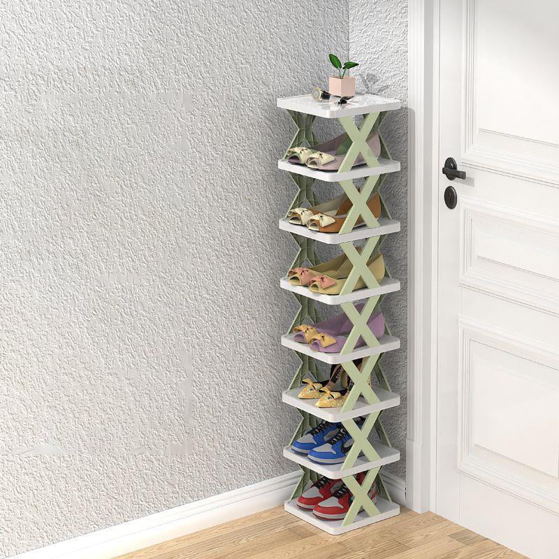 Compact 3-Tier Stackable Shoe Organizer