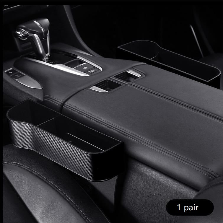 Premium Leather Auto Seat Storage Organizer