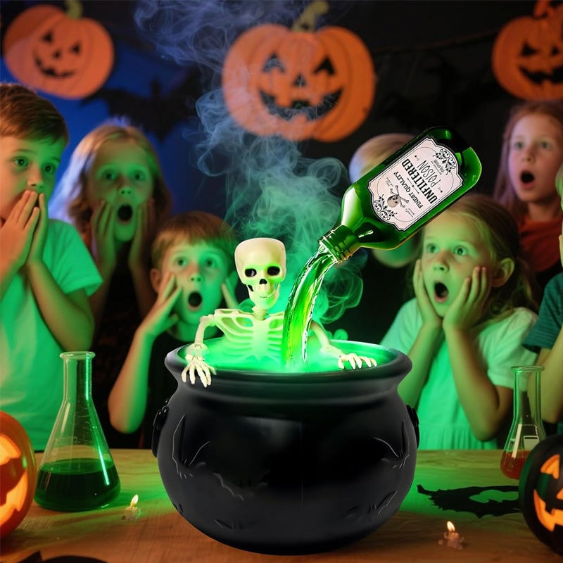 Spooky Glass Haunted Lantern Decoration