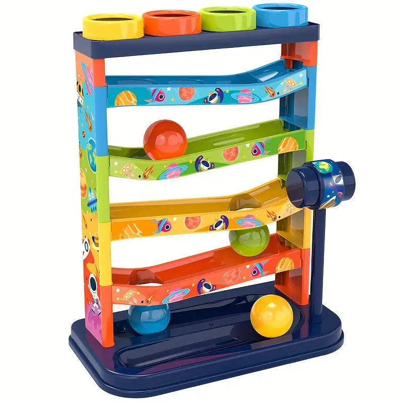 Flexible Ball Ramp Playset for Kids – Befez