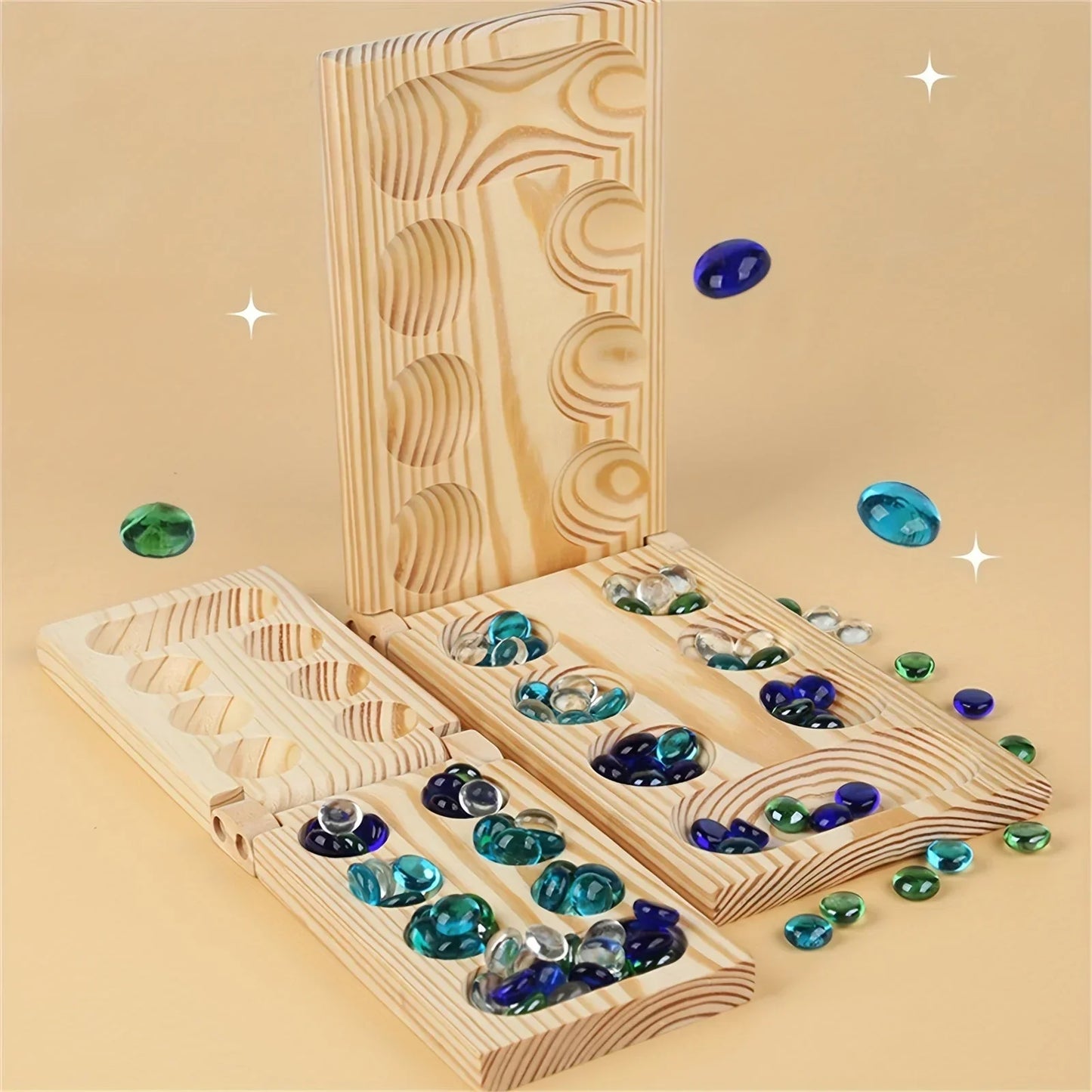 Classic Strategy Mancala Board Game - Befez