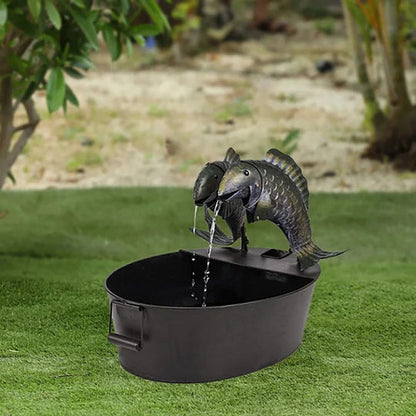 Colorful Garden Water Feature Fountain