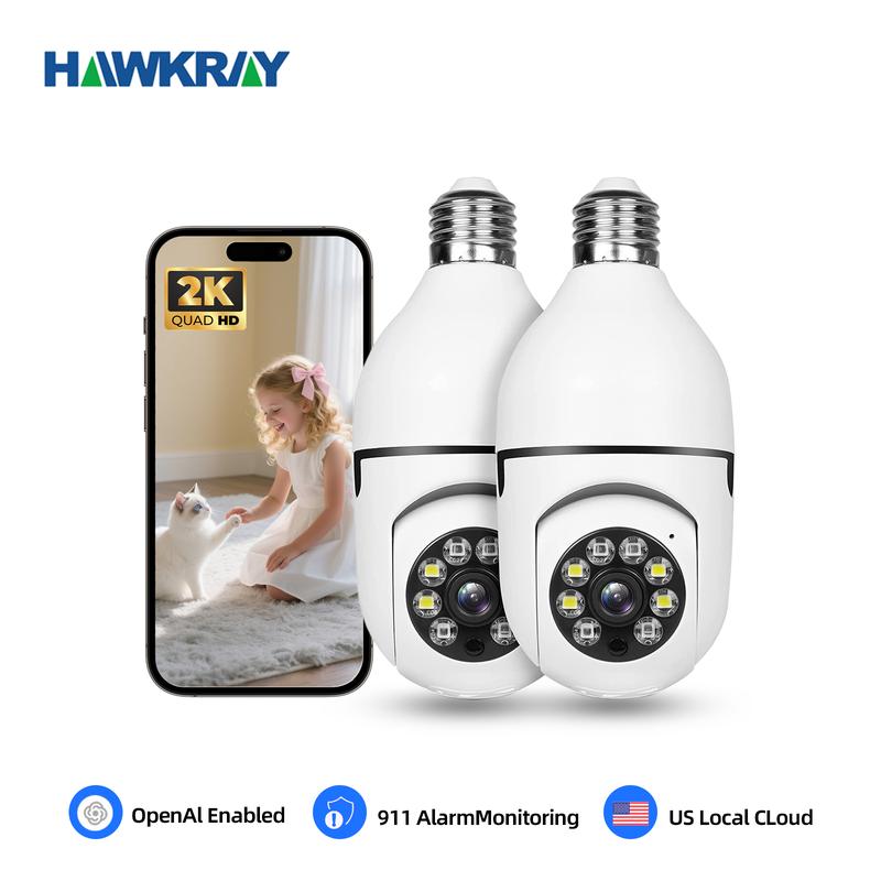 HD WiFi Security Light Bulb Camera - Befez