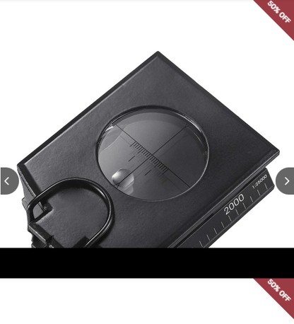 Tactical Compass Waterproof Aluminum Outdoor Navigation Tool