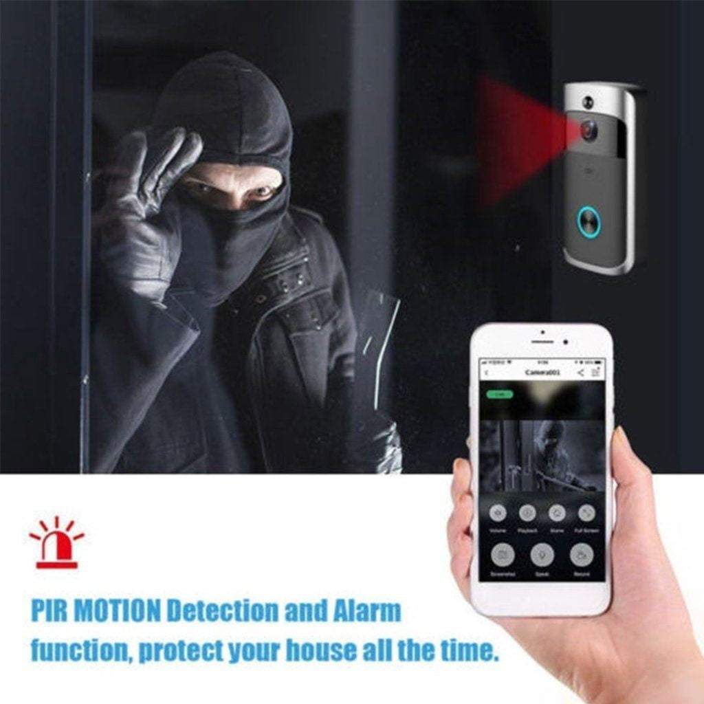 Wi-Fi Video Doorbell Camera System