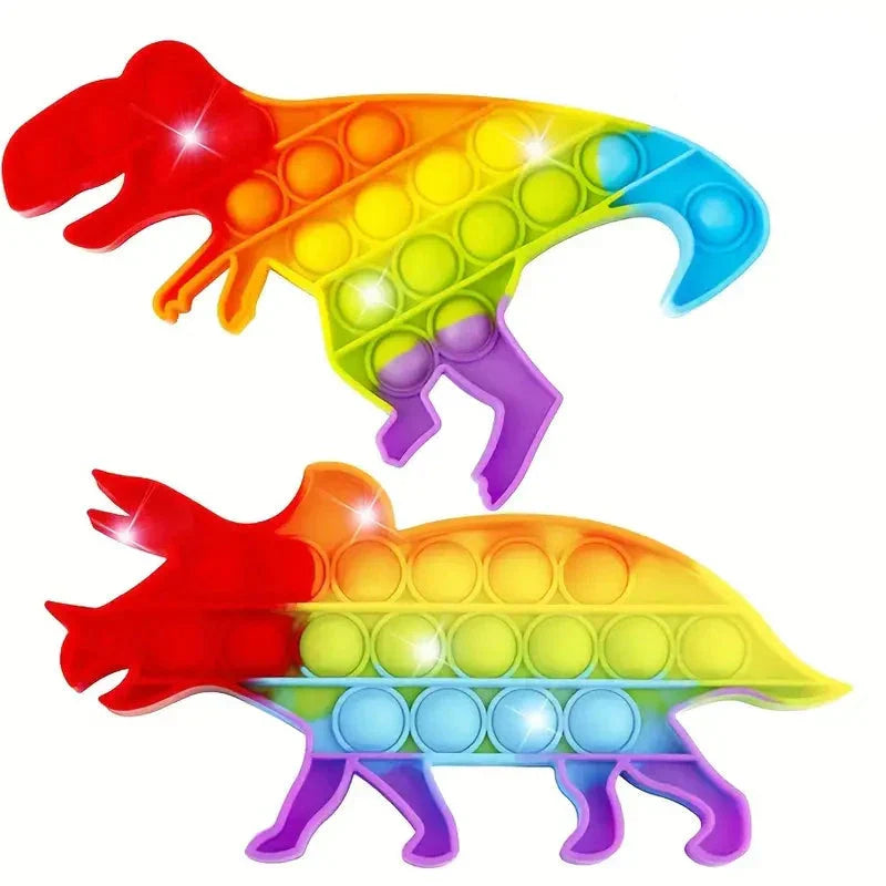 Colorful Dinosaur Fidget Toy For Kids Stress Relief - Befez
