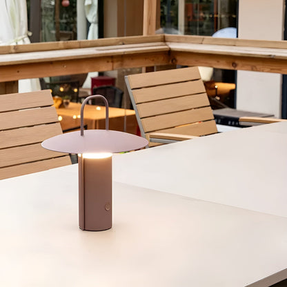 Bright Outdoor LED Garden Table Light, Waterproof & Rechargeable