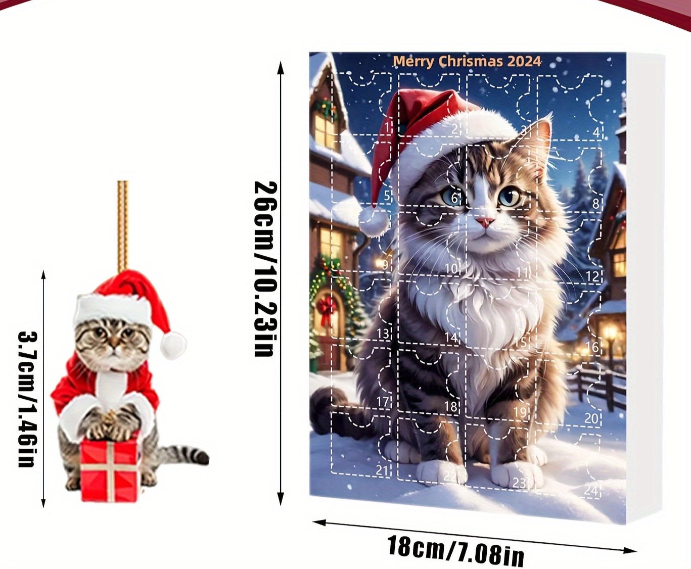 Classic Cats Christmas Countdown – 24 Days Advent Calendar