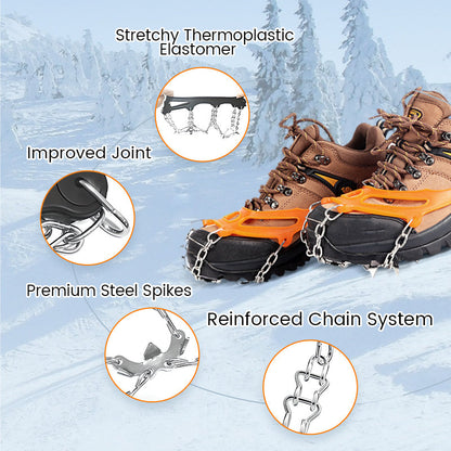 Ice Gripping Safe Winter Walking Treads