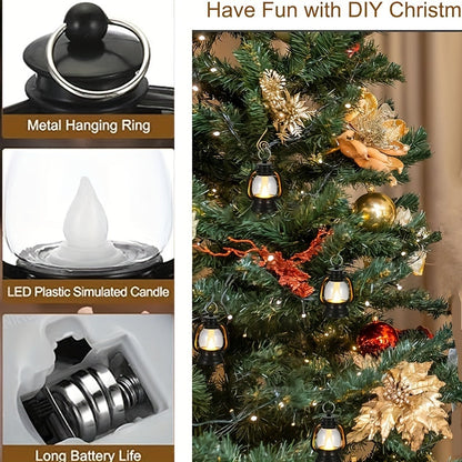 Vintage Mini LED Lanterns – Warm Party Lights