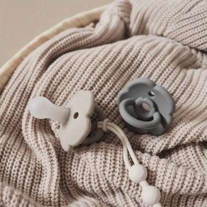 Soft Baby Pacifier Clip Chain