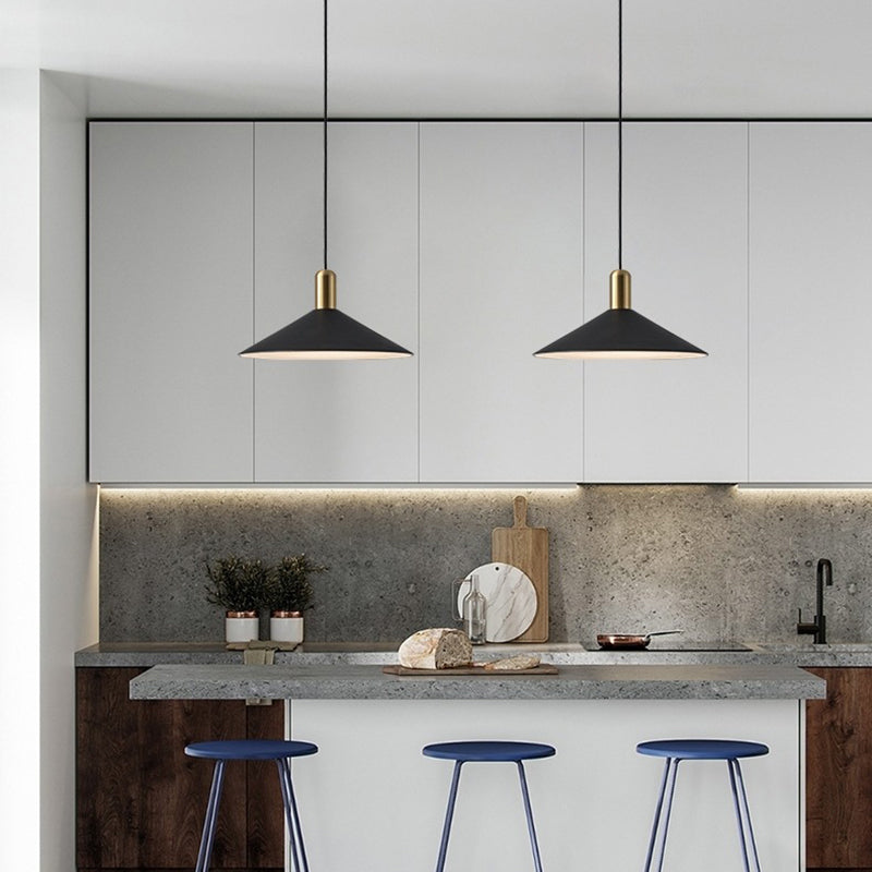 Stylish Contemporary Cone Shaped LED Light Fixture