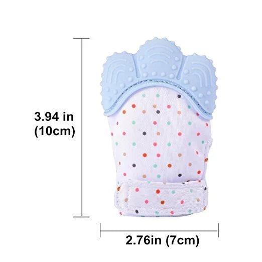 Soft Baby Teething Mitten Gloves