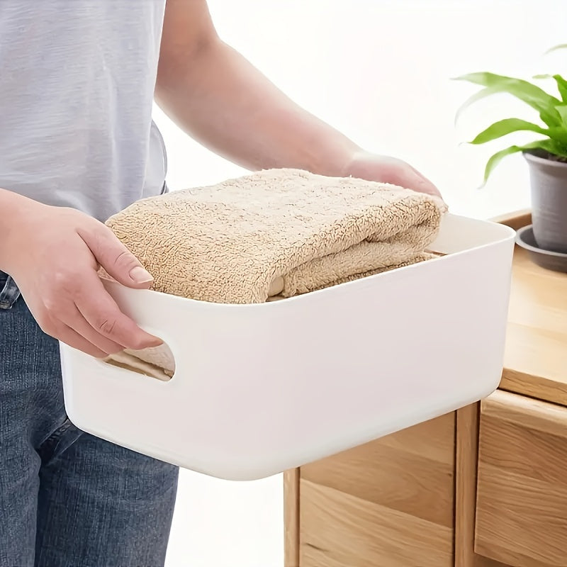 Practical Storage Bins - Set of 4 Home Organization Containers