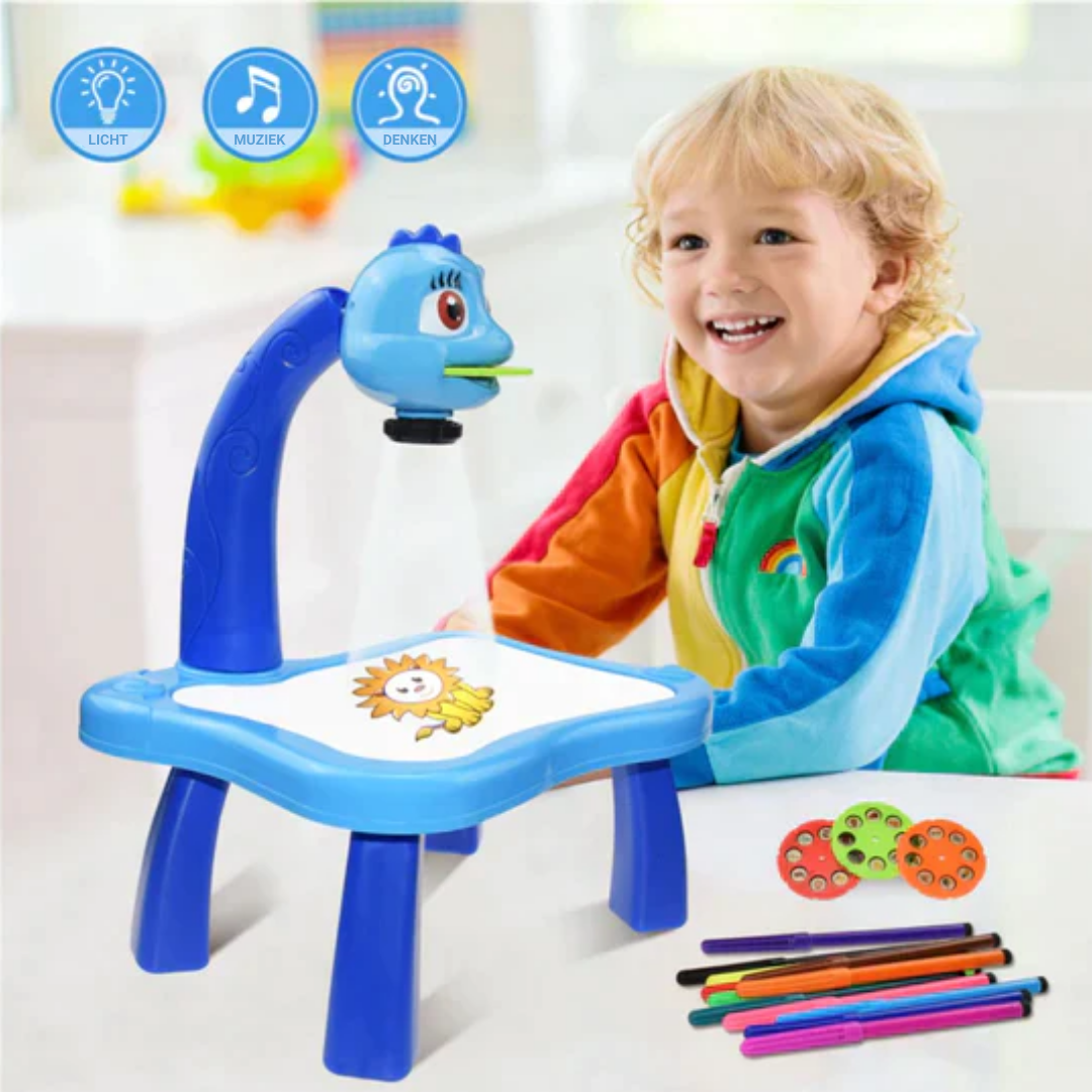 Kids Art Drawing Board - Fun Creative Projector Screen - Befez