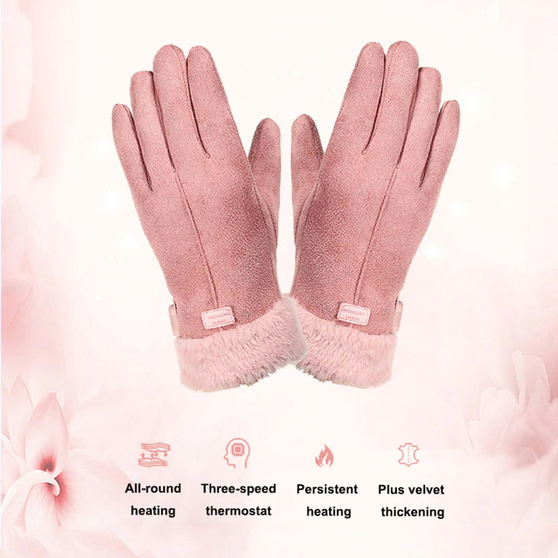 Warm Rechargeable Touchscreen Winter Gloves