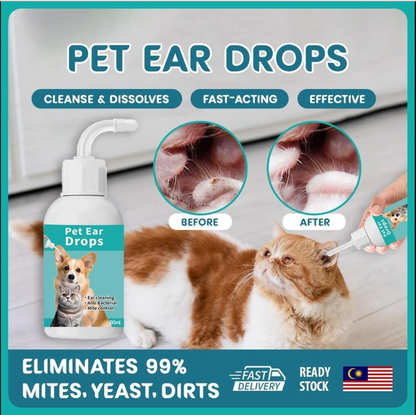 Gentle Cat Ear Cleaner Drops