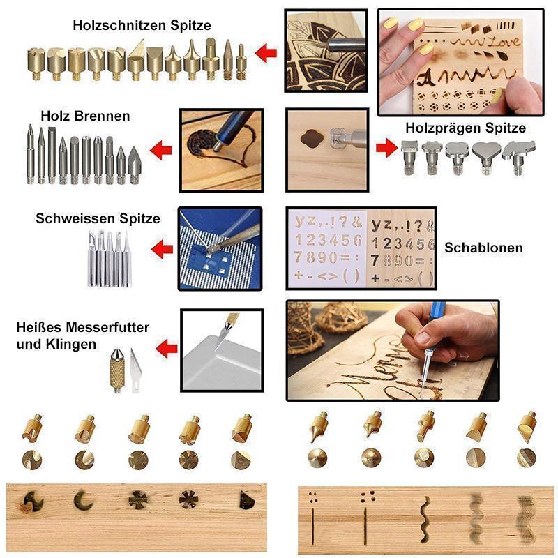 Premium Wooden Carving Tool Kit